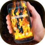 fire phone screen effect android application logo